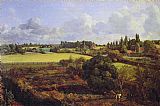 John Constable Paintings - Golding Constable's Kitchen Garden by John Constable